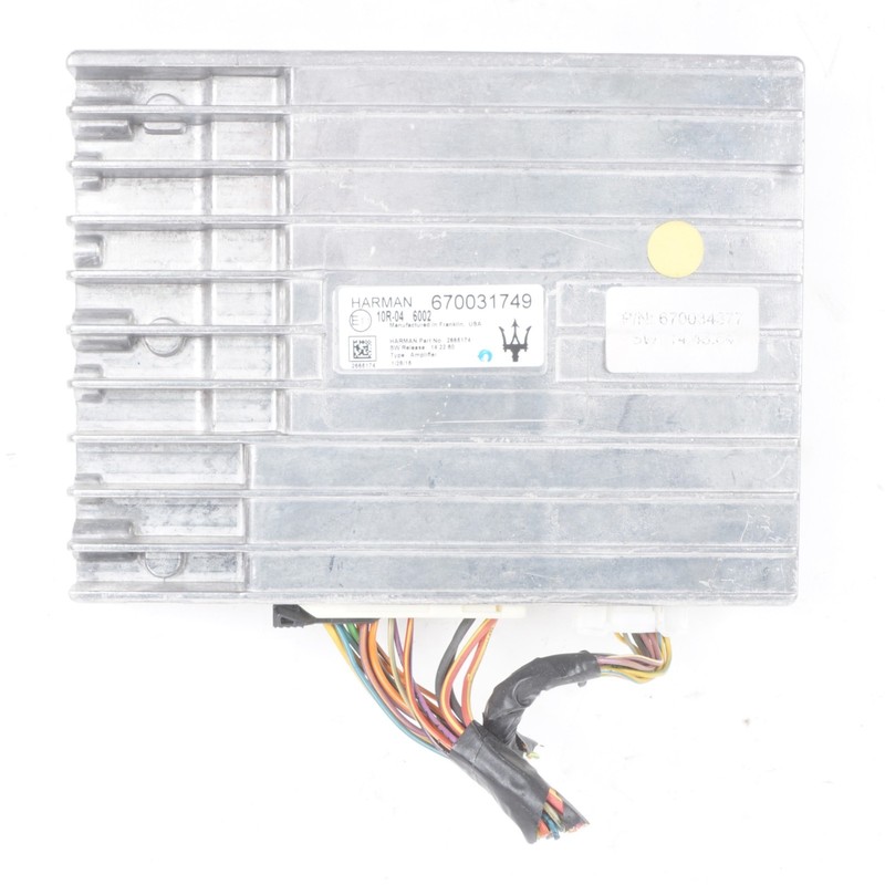 2014 Maserati Ghibli Radio Sound Audio Amplifier Control Module OEM