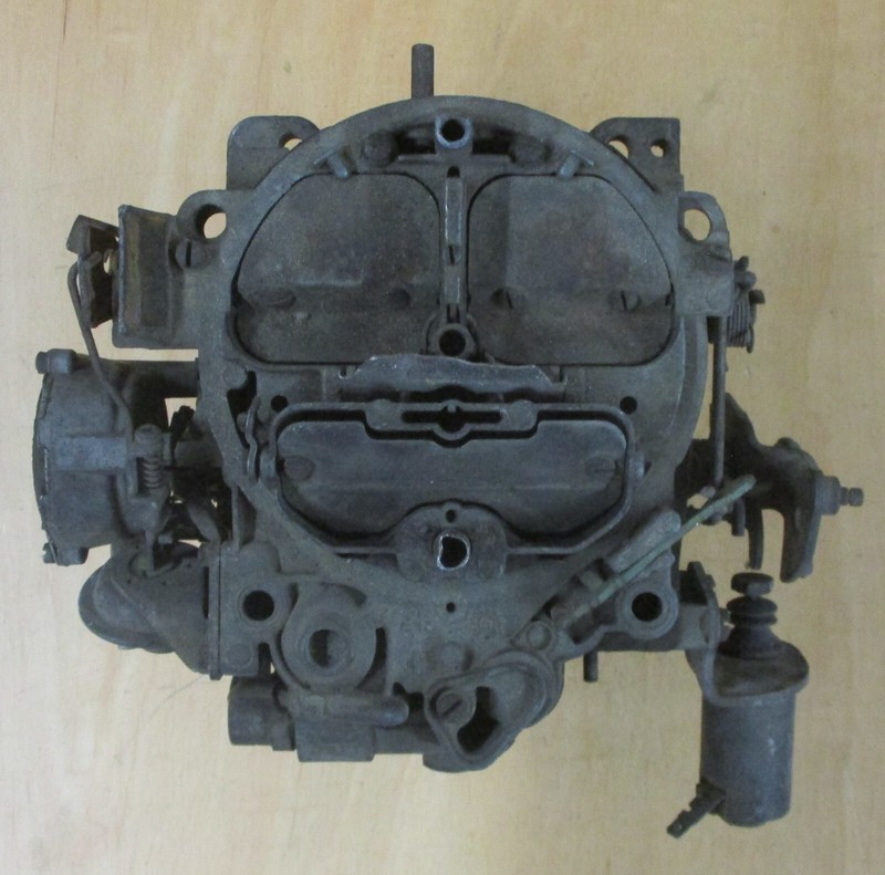 USED 4 BARREL ROCHESTER Q-JET CARBURETOR 17057504 0177 R4-M4MC 1975-77 CHEVY/GMC