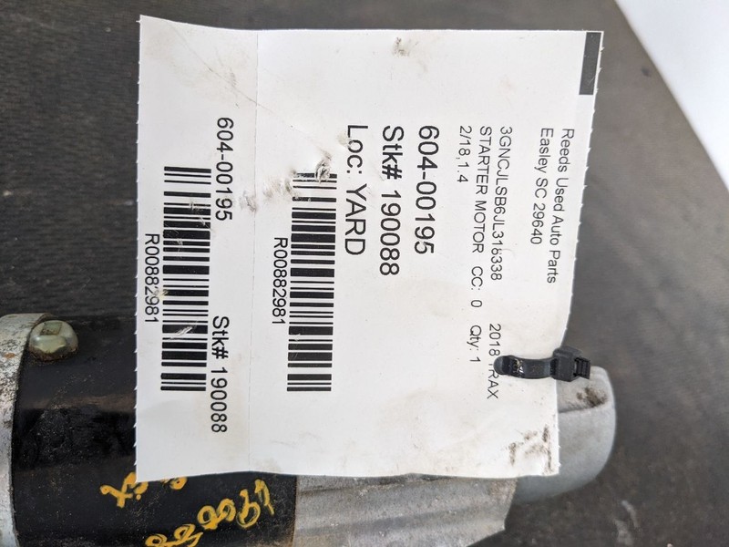 Starter Motor Fits 13-20 TRAX 882981