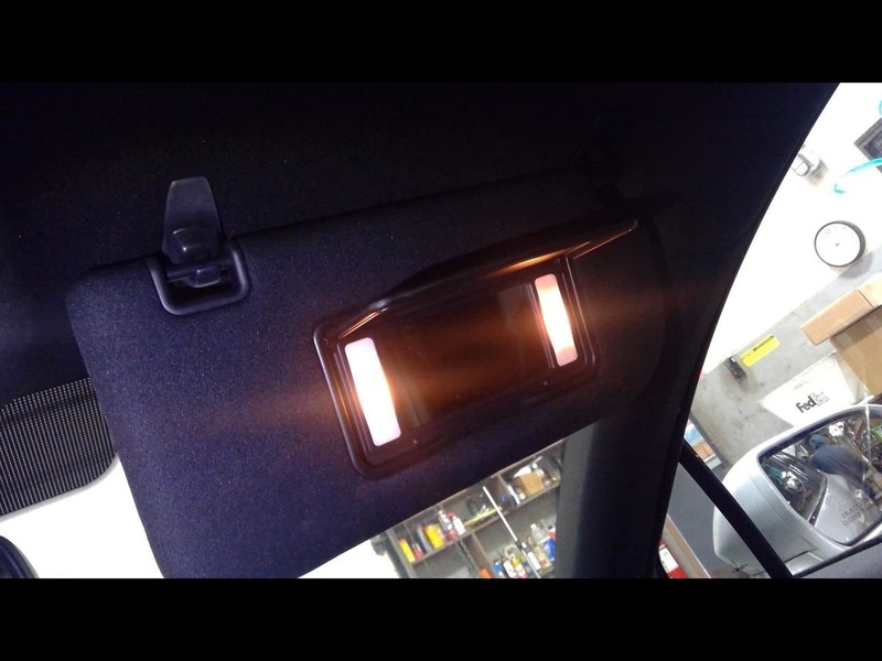 Passenger Right Sun Visor Illuminated Fits 15-19 MKC 1704862