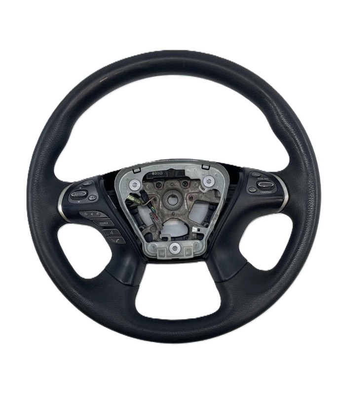 2018 Nissan Pathfinder S Steering Wheel Black With Controls & Harness 1501080000