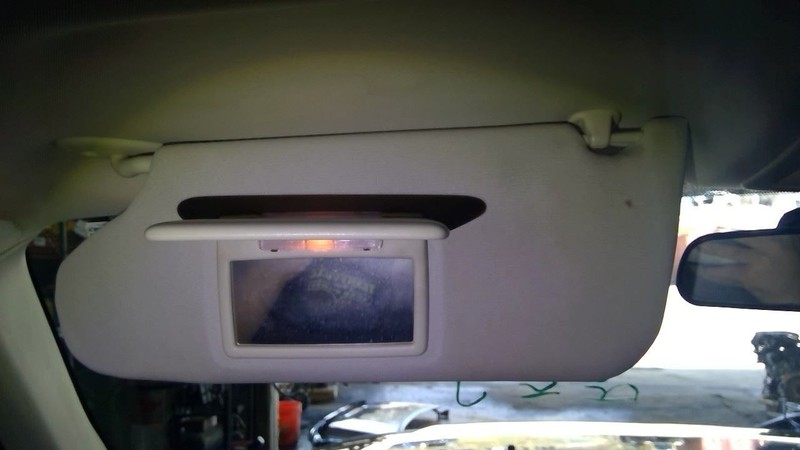 Driver Sun Visor Illuminated Fits 08-12 LIBERTY 1786771