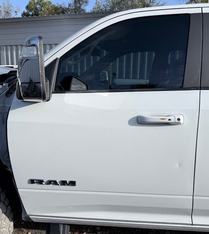 ✅ 2019-2026 RAM 2500 3500 OEM COMPLETE DOOR FRONT LEFT White PW7 DRIVER SIDE LH