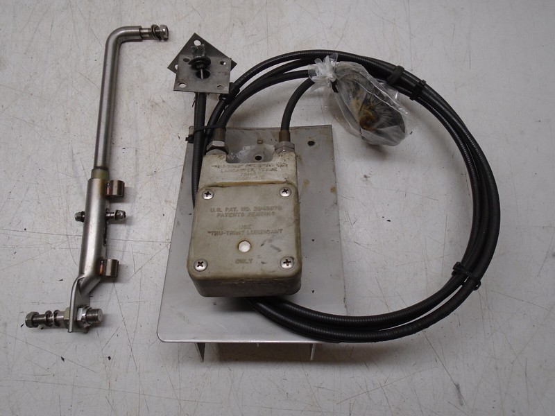 WA1 Tru-Trim Inboard-Outboard Boat Steering Trim Tab and Steering Wheel Linkage