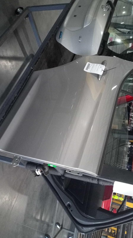 2020 Hyundai Elantra Rear Right Door Silver 646355 Used 62K Miles