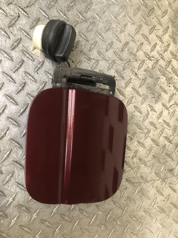 2008-2012 Honda Accord Fuel Gas Tank Door Purple Red Oem Tested