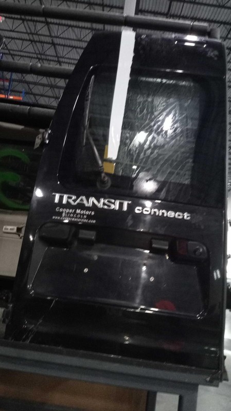 2013 Ford Transit Connect Left Rear Cargo Door Black 220769 Used 112K Miles