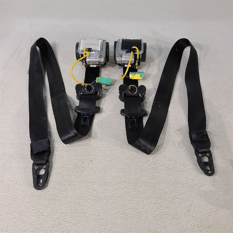 03-06 Porsche Cayenne Front Lh Rh Seatbelt Retractor Set Seat Belts Aa7483