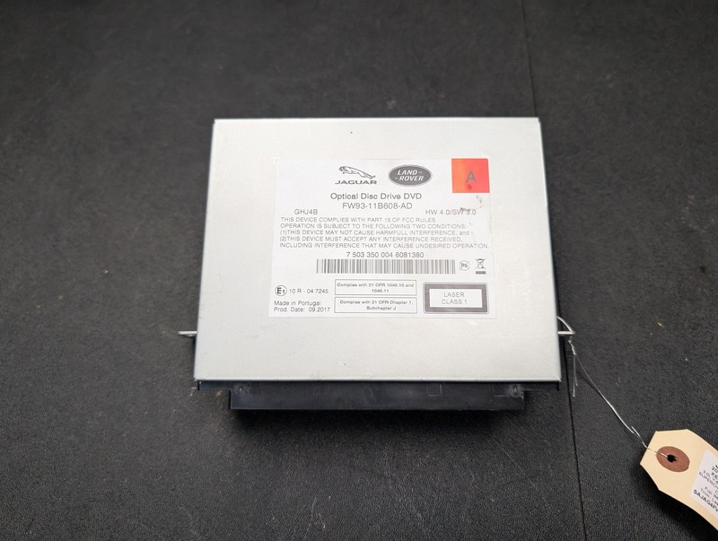 DVD Optical Disc Drive 2018 Jaguar XE S FW93-11B608-AD 2019