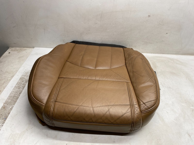 2013-2017 BUICK ENCLAVE LEFT FRONT SEAT LOWER CUSHION BROWN LEATHER