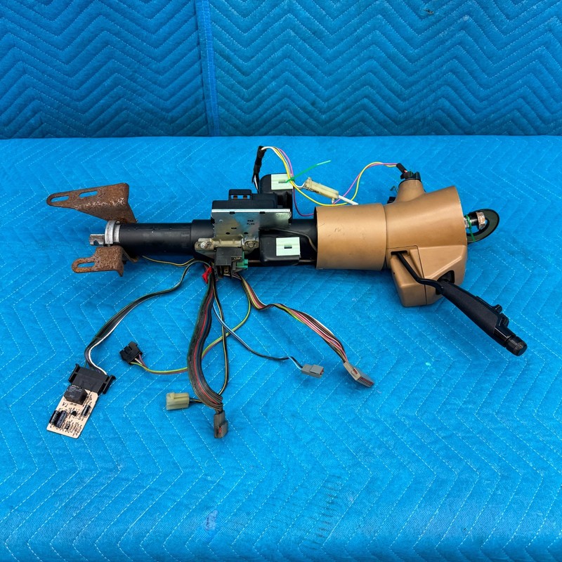 1989-1991 Chrysler TC Turbo Steering Column Assembly With Switches And Key OEM