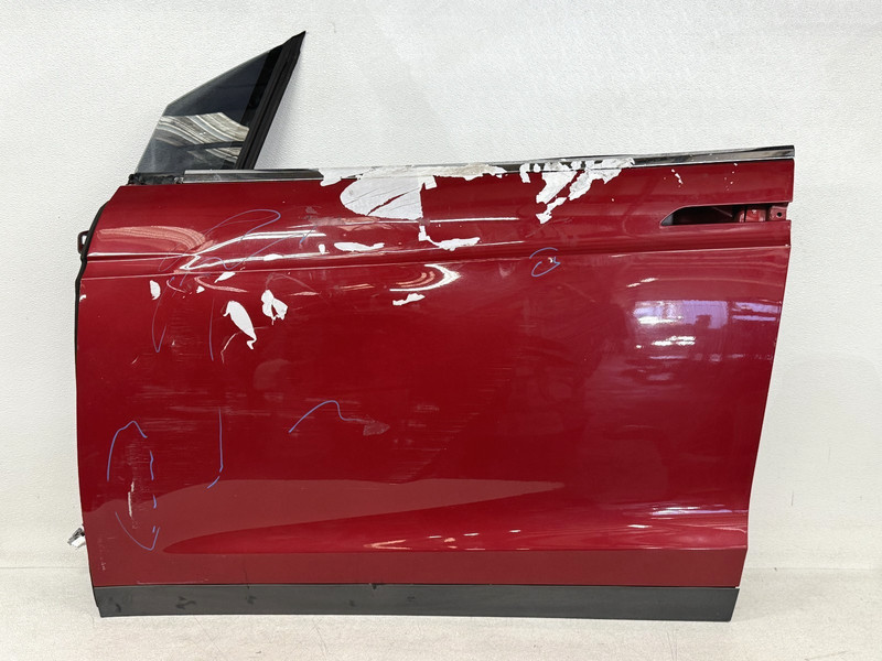 ⭐2016-2020 TESLA MODEL X FRONT LEFT DRIVER SIDE DOOR SHELL COVER OEM LOT2692