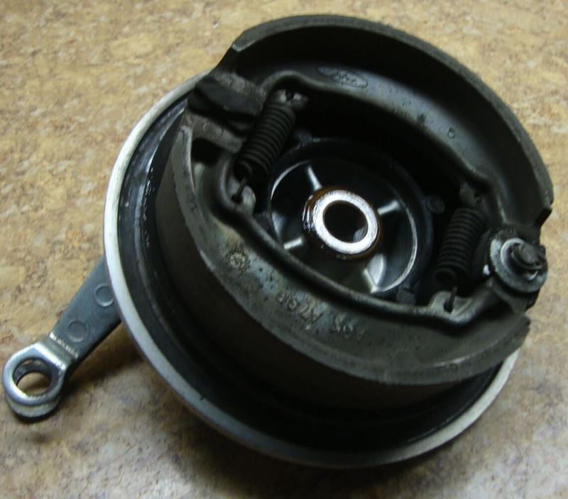 1991 Honda CB250 CB 250 Nighthawk Night Hawk Rear Back Brake Drum Shoes Cover