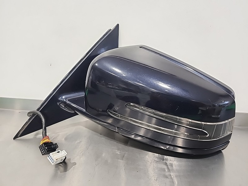 10 Thru 13 Mercedes W221 S550 Front Left Side Mirror Door Blue Auto Dimming LH
