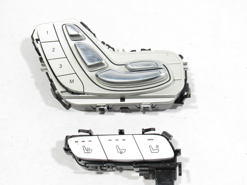 Mercedes E63 S W213 2018 Front Left Door Seat Adjust Switch Set 2 PCS 18-20 ;:O