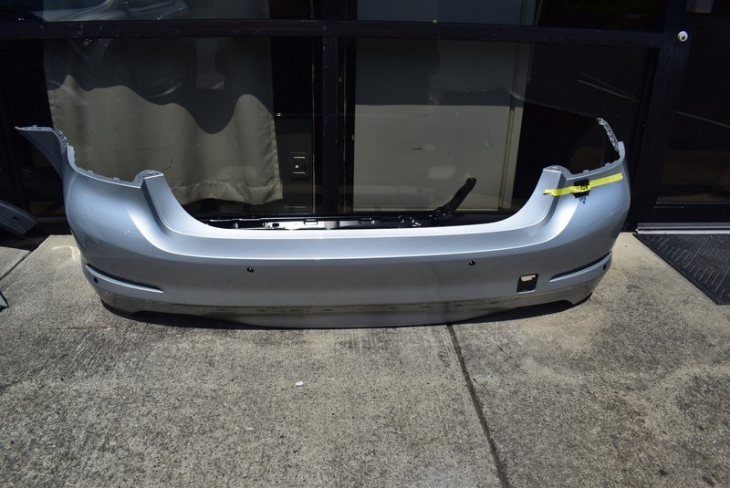 2017-2018 BMW 5 Series G30 Rear Bumper Cover Genuine Factory Sensor Holes PDC OE