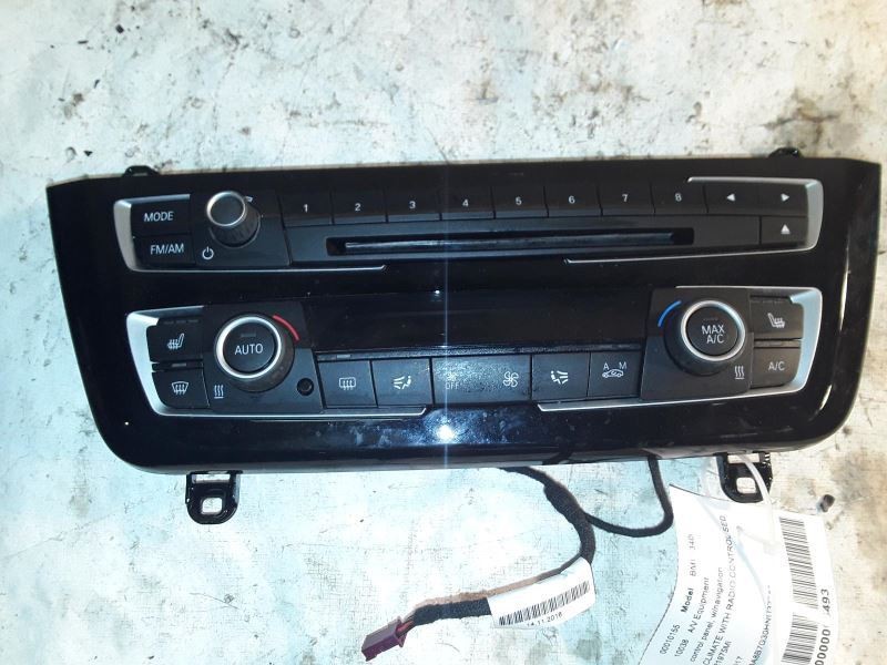 Audio Equipment CLIMATE WITH RADIO CONTROL Fits 17-19 BMW 330i 340i 14968