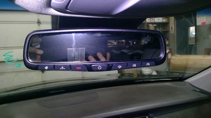 Rear View Mirror With Automatic Dimming Korea Built Fits 11-19 SONATA 1781481
