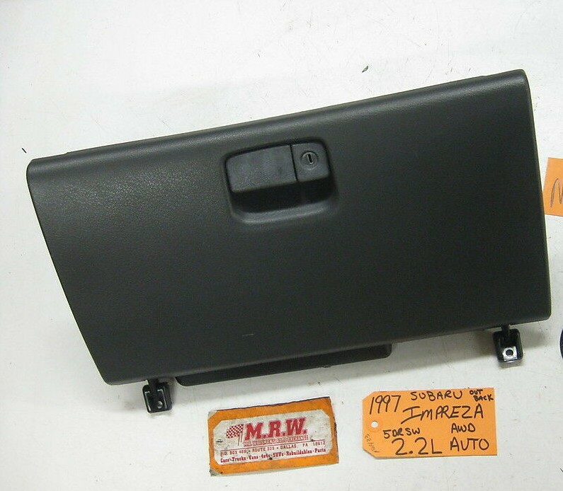 GLOVE BOX DOOR DASH STORAGE BIN LATCH for 93 94 95 96 97 IMPREZA 5 DOOR SW WAGON