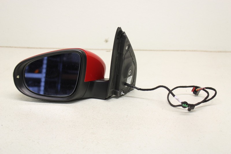 MK6 VW GTI Golf R Left Side Door Mirror Driver Side Red Oem 2010-2014