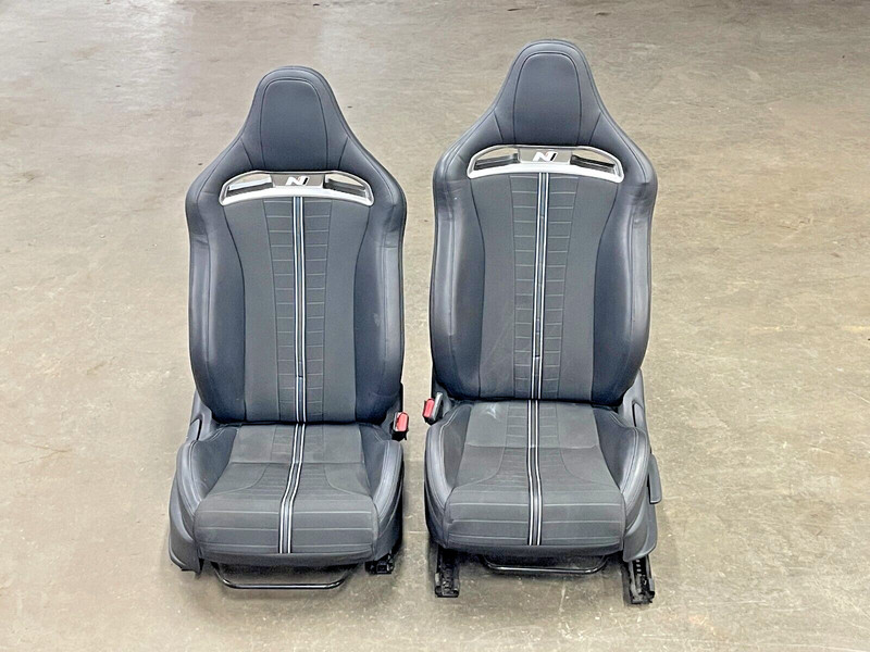 ⭐2019-2022 HYUNDAI VELOSTER N COMPLETE FRONT RIGHT LEFT SEAT W/LIGHT OEM LOT2405