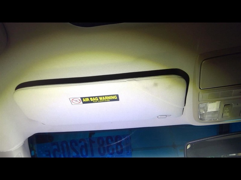 Driver Left Sun Visor Illuminated Fits 08-09 ACCORD 1696519