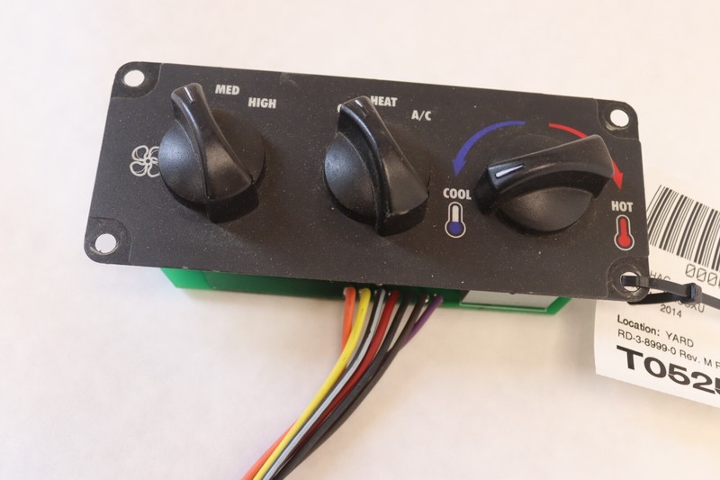2013-2018 MACK CXU613 A/C HEATER & COOLED CLIMATE TEMPERATURE CONTROL PANEL OEM