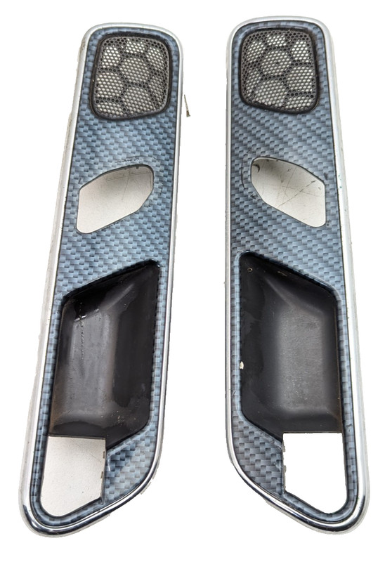 1997 - 2004 Mercedes Slk Class R170 Door Handle Trim Pair (blue) A1707660164