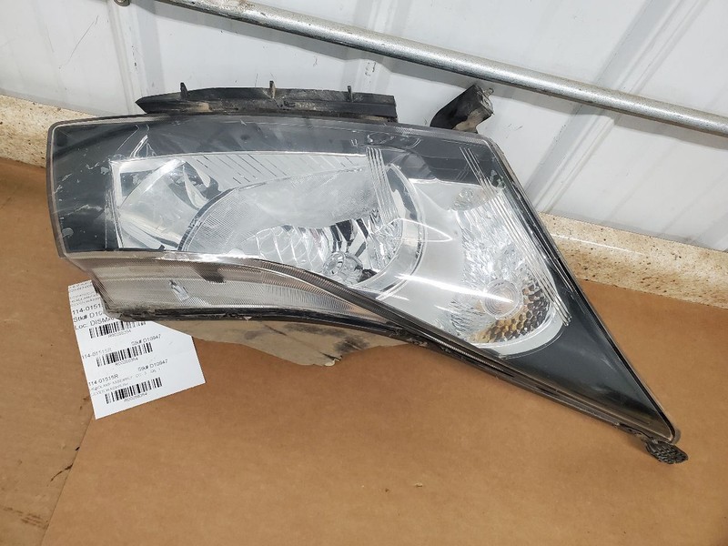 Passenger Headlight VIN P 4th Digit Limited Fits 12-16 CRUZE 288354