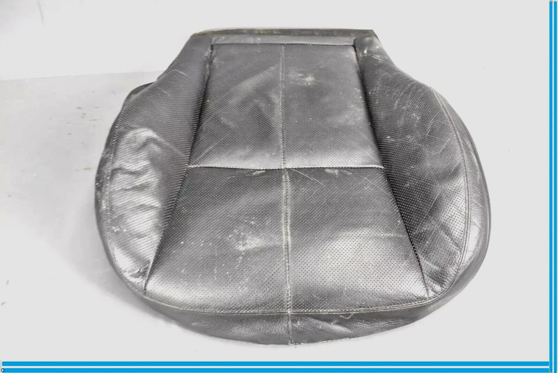 07-09 Mercedes W221 S550 Front Left Driver Side Lower Seat Cushion Black OEM