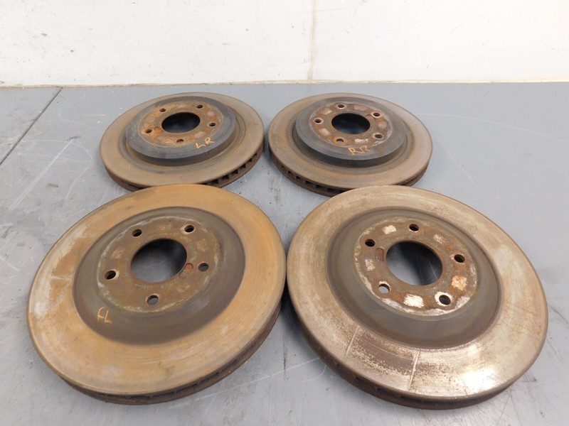 2004 01 02 03 04 Chevy Corvette C5 Z06 Brake Rotor Set #9893 H2