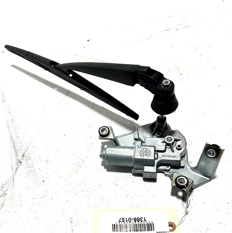 16-22 HONDA PILOT REAR TAILGATE LIFTGATE WINDOW GLASS WIPER ARM W/ MOTOR OEM