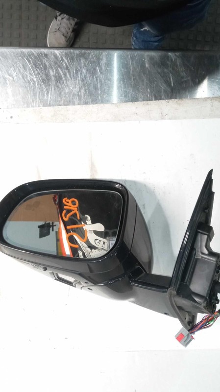 2017 Jaguar XF Left Door Mirror Maroon 650789 114k Miles Used Auto Part