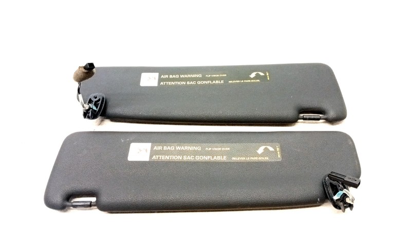 10-17 AUDI 8T A5 S5 RS5 CONVERTIBLE LEFT RIGHT INTERIOR SUN VISOR SET OEM 081925