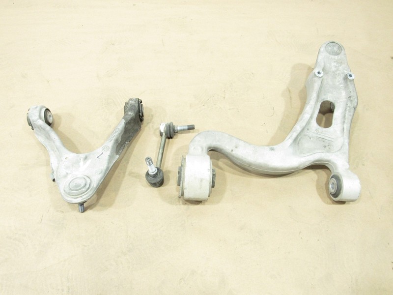 11 12 Fisker Karma 2012 Front Left Driver Suspension Control Arm Set 3 Pcs |@2