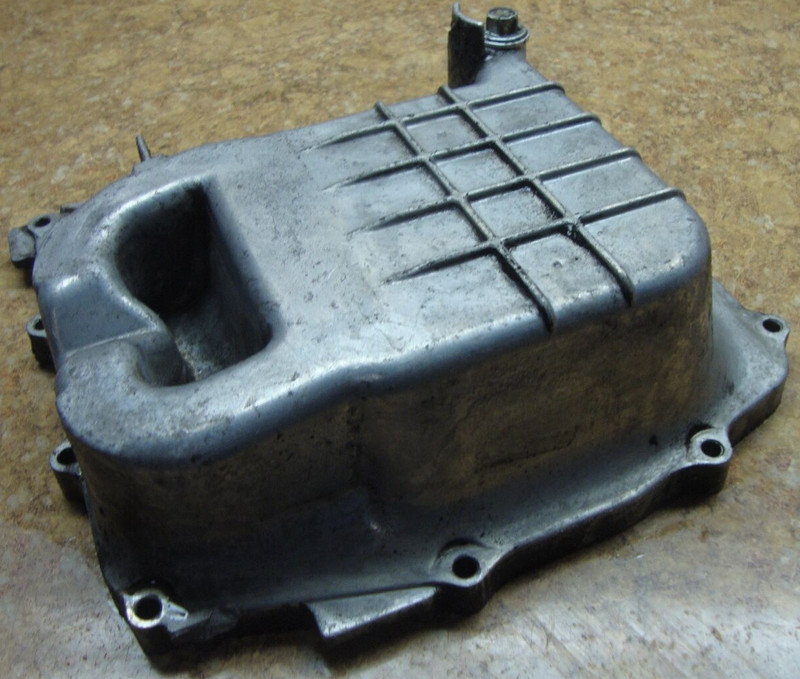 2002 Honda CBR600F4 CBR 600 F4 CBR600 Engine Oil Pan Cover Panel Drain Motor 02