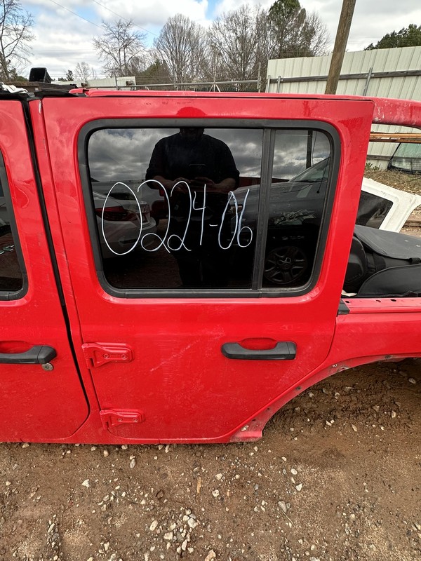 2018-2023 JEEP WRANGLER REAR LEFT DRIVER SIDE DOOR OEM