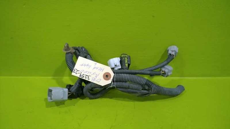 06 07 08 09 RX400H LEFT HEADLIGHT LAMP PIGTAIL WIRE HARNESS W/HID OEM 3259-23
