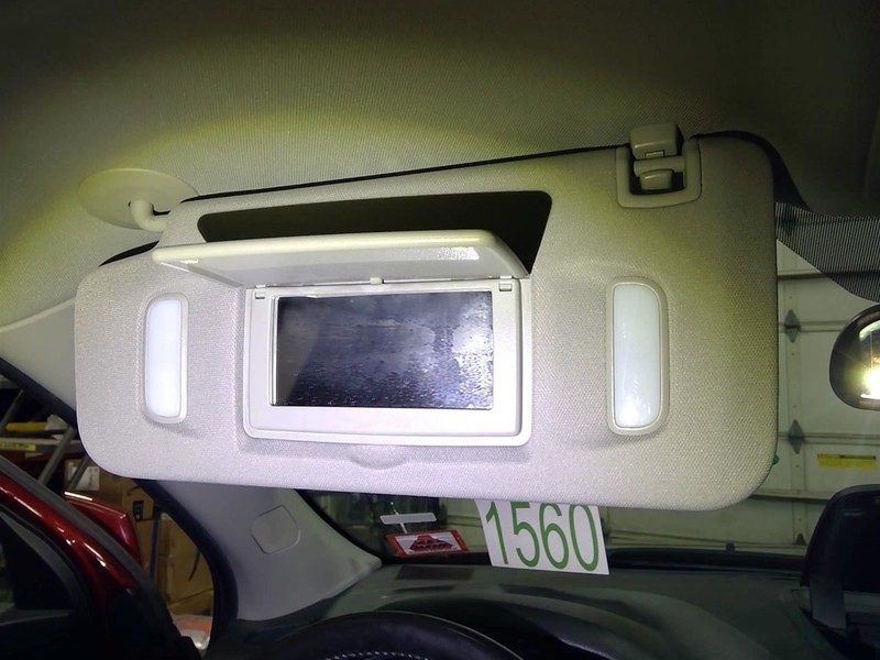 Driver Sun Visor VIN J 11th Digit Limited Illuminated Fits 07-17 ACADIA 1772647
