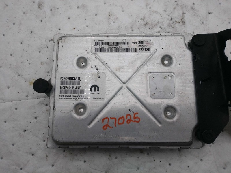 2015 Dodge Challenger Engine Control Module ECM 3.6L OEM 5150883AD Red