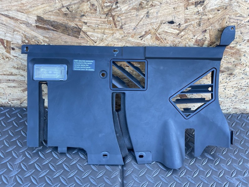 1995-1998 BMW E38 750iL Trim Panel Foot Controls Light Driver Left Dash Knee OEM