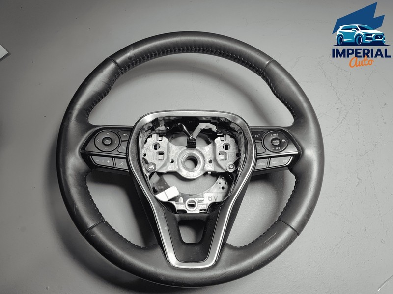 2019-2025 Toyota RAV4 Multifunctional Steering Wheel Leather Black OEM