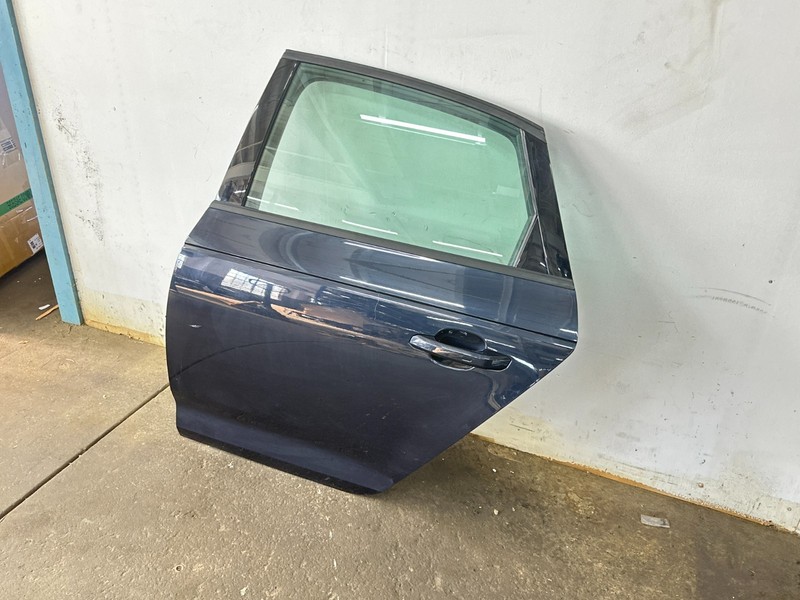 2017 - 2023 AUDI A4 S4 LEFT DRIVER REAR DOOR DARK BLUE OEM