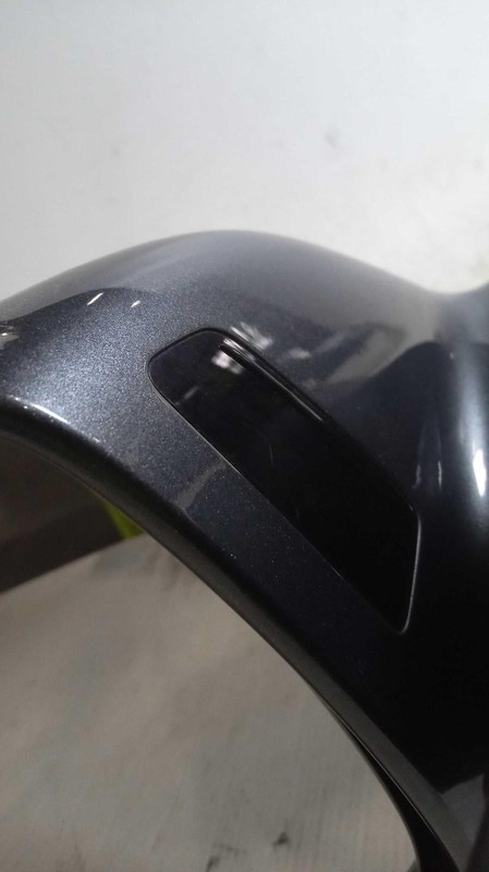 2015 AUDI Q7 Left Door Mirror Assembly Grey OEM Used 128K Mileage