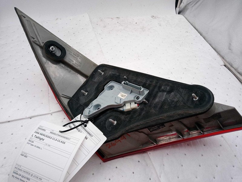 2006 Mercedes CLS-Class Left Tail Light Assembly OEM 361803 Used