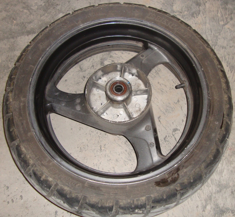 1999 Honda CBR600F4 CBR 600 F4 CBR600 180/55-17 Rear Rim Tire Wheel Back 17" 99