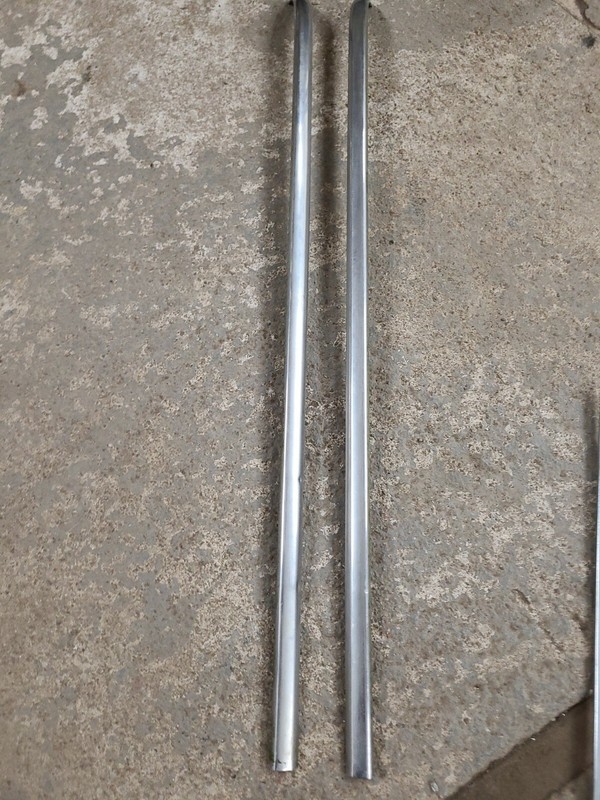 1966 MERCEDES-BENZ 250S REAR UNDER TRUNK TRIM CHROME