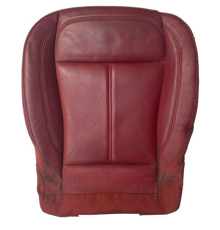 Alfa Romeo Giulia seat front 2020 left side lower cushion only red leather OEM