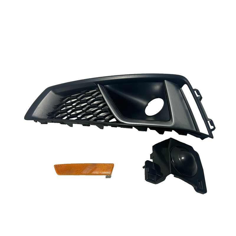 📌 2019 AUDI S4 A4 FRONT BUMPER GRILLE LEFT FOG LIGHT COVER GRILLE SET OEM