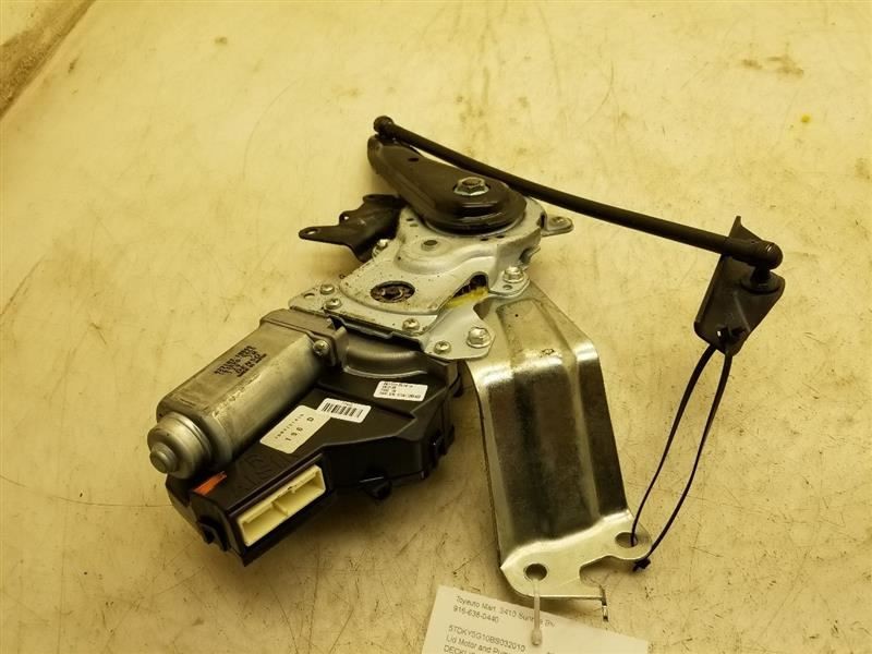 2011 TOYOTA SEQUOIA 5.7L DECKLID PULL DOWN MOTOR